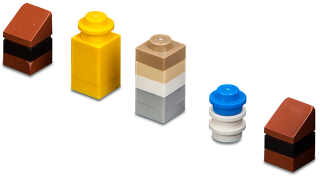 Illustration for article titled Lego's tiny Tatooine playset includes an adorable mini Sandcrawler
